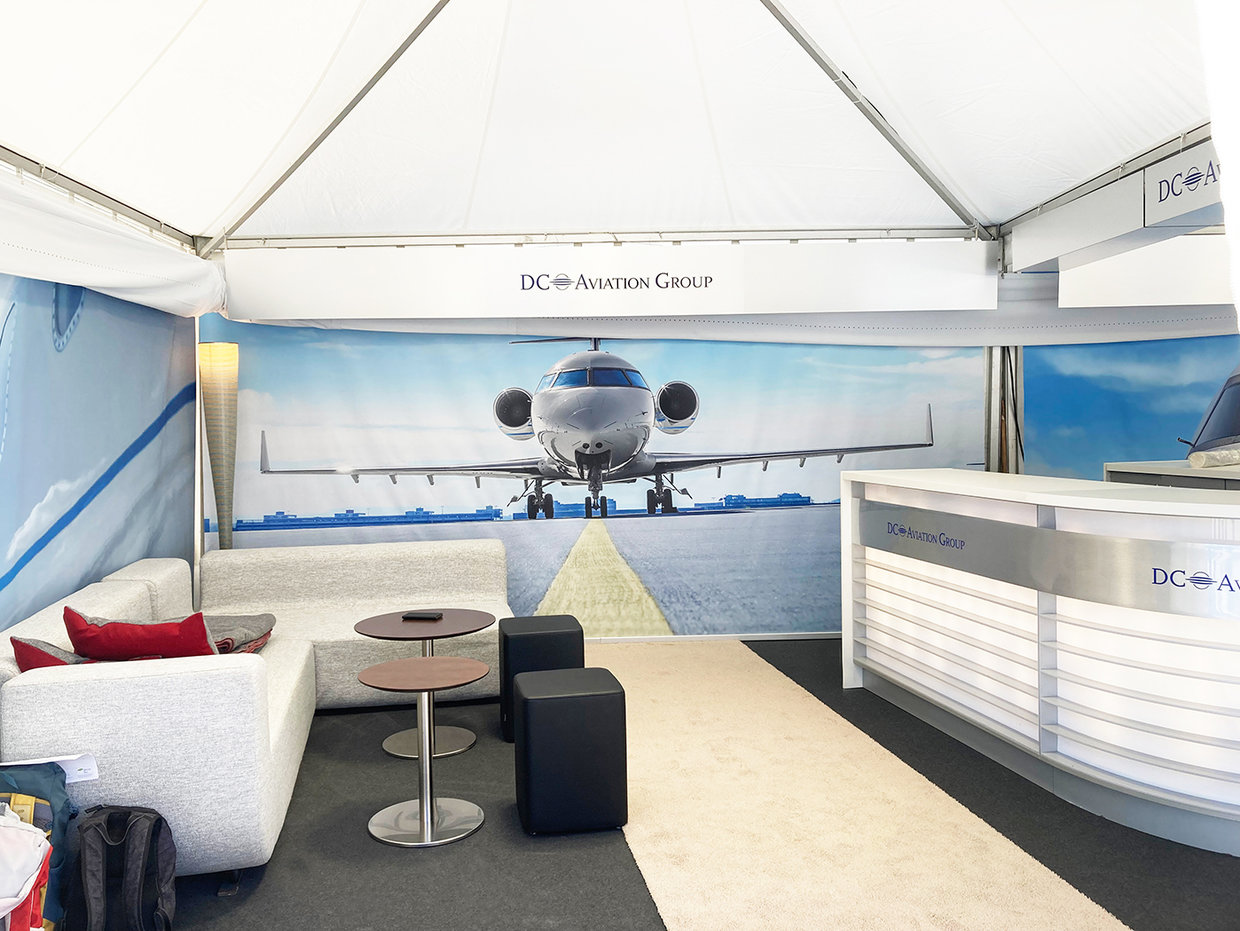 DC Aviation zum WHITE TURF 2022