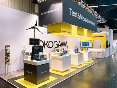 Yokogawa Messestand auf der PCIM