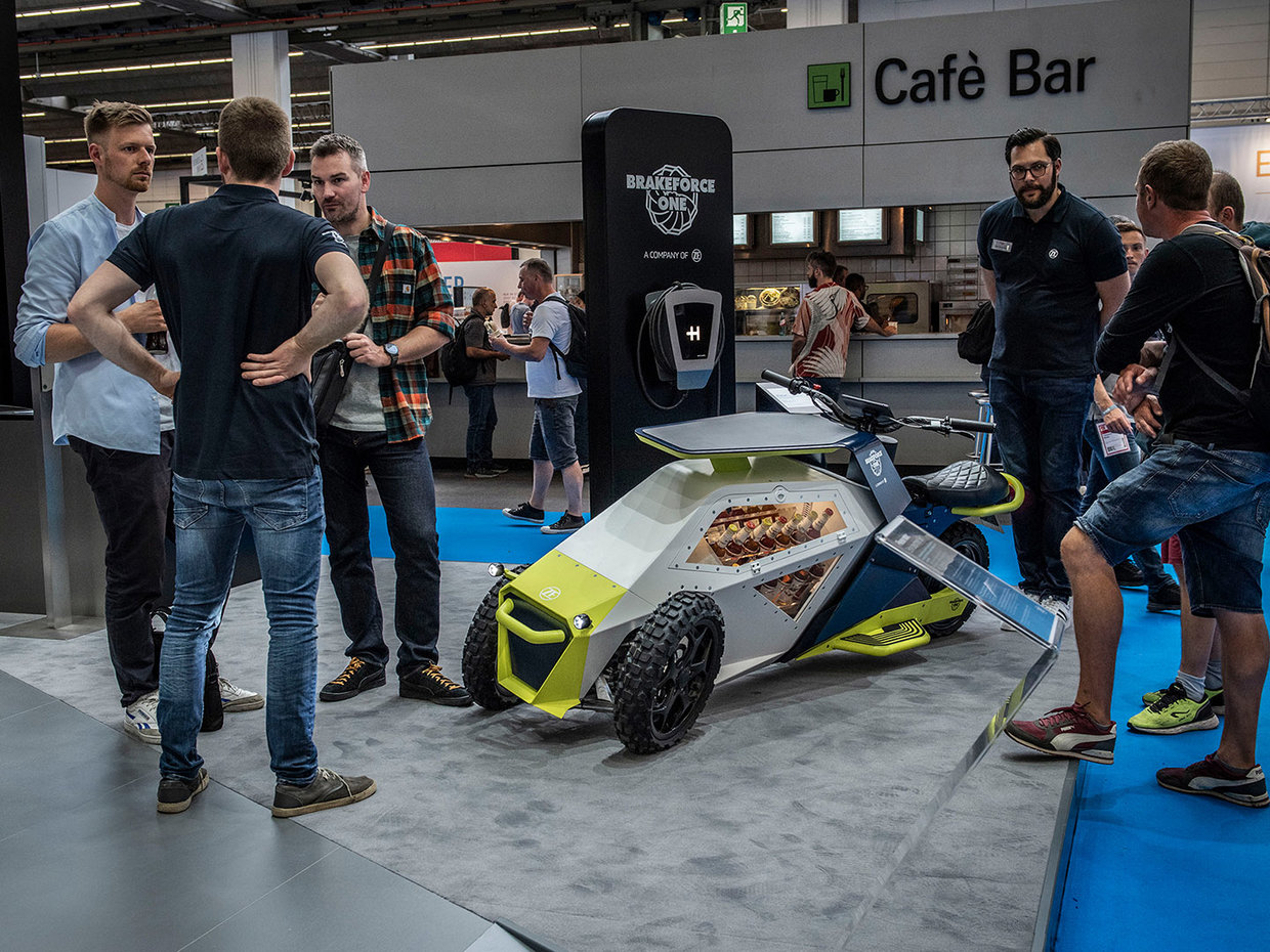 ZF Messestand auf der Eurobike 