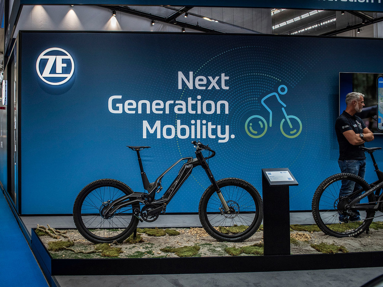 ZF Messestand auf der Eurobike 