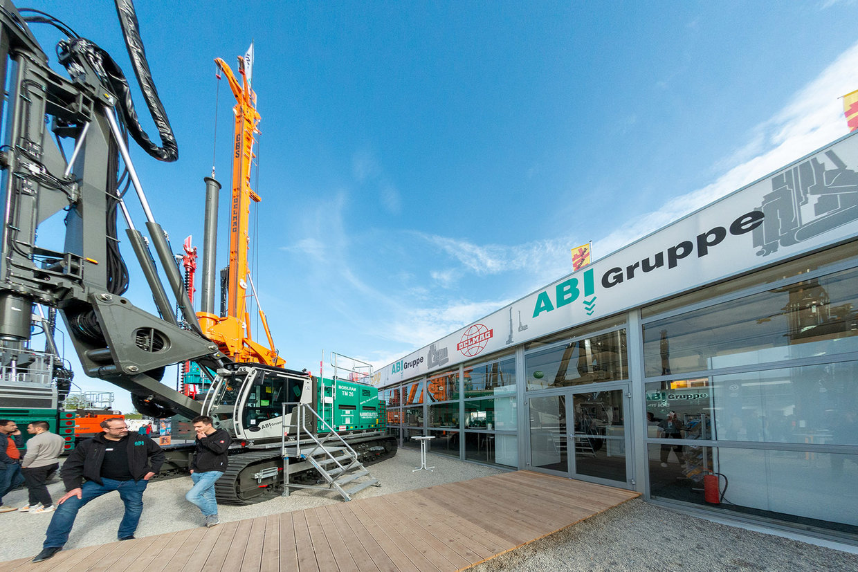 Messestand ABI auf der bauma