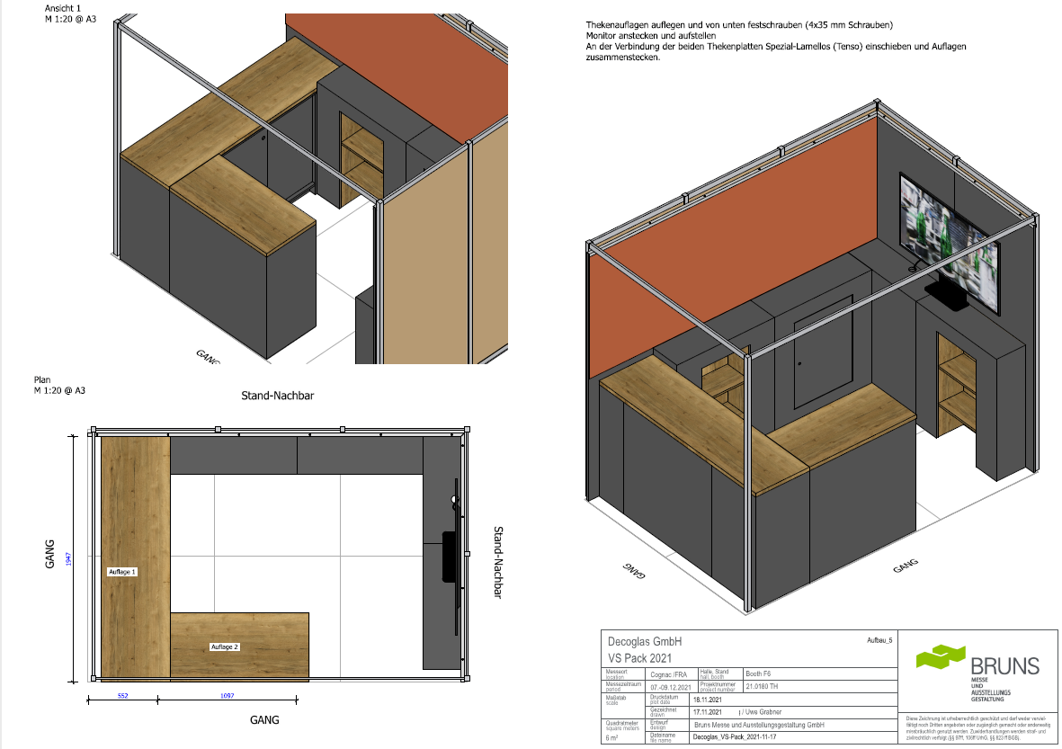 DecoGlas GmbH Stand VS PACK 2021