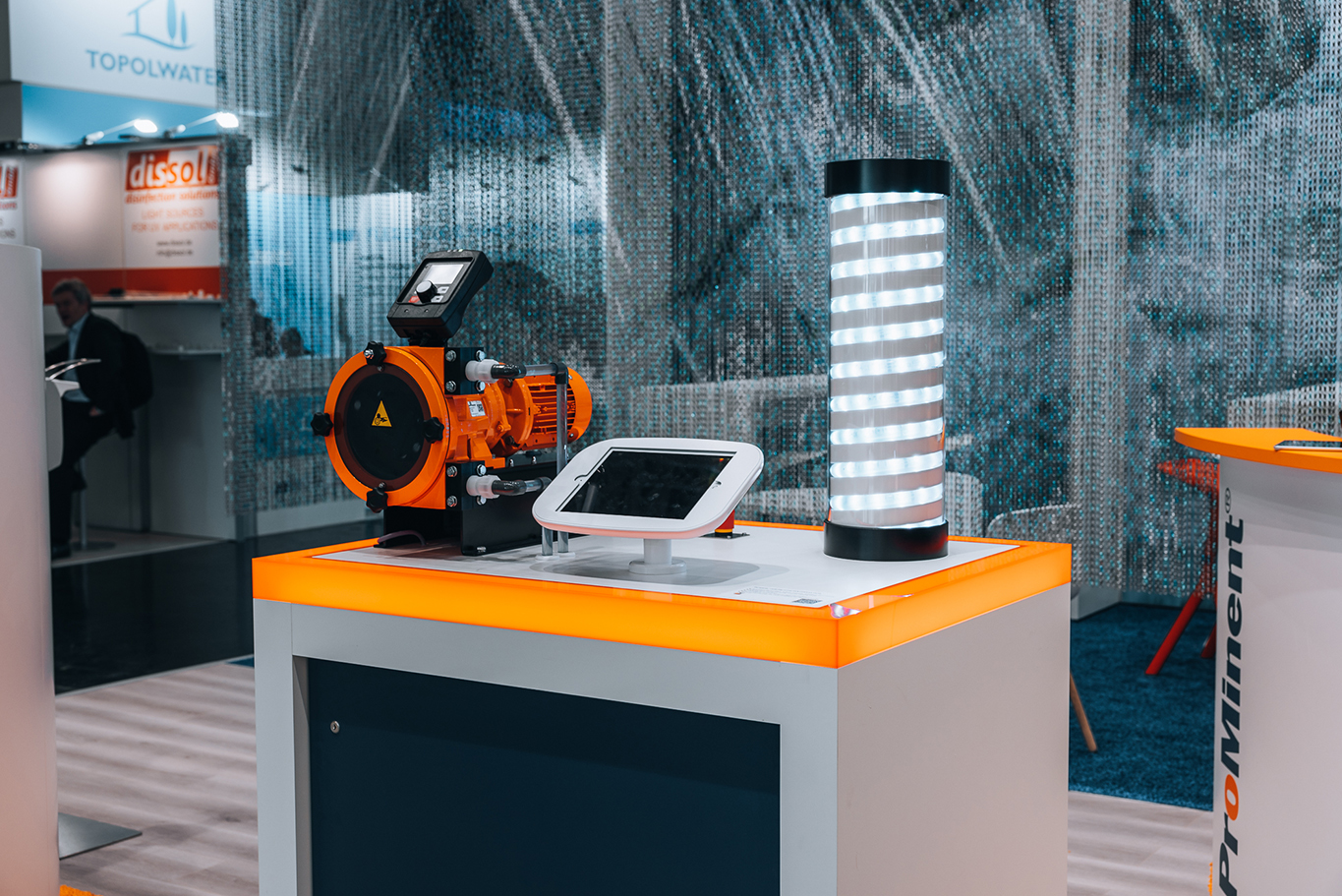 ProMinent Messestand auf der IFAT
