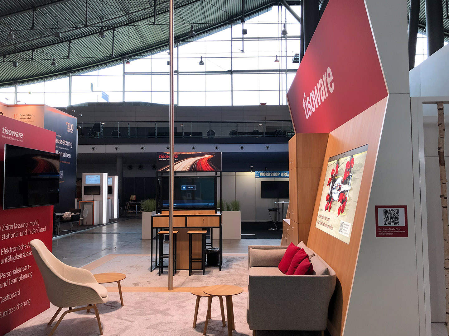 Tisoware Messestand auf der Zukunft Personal