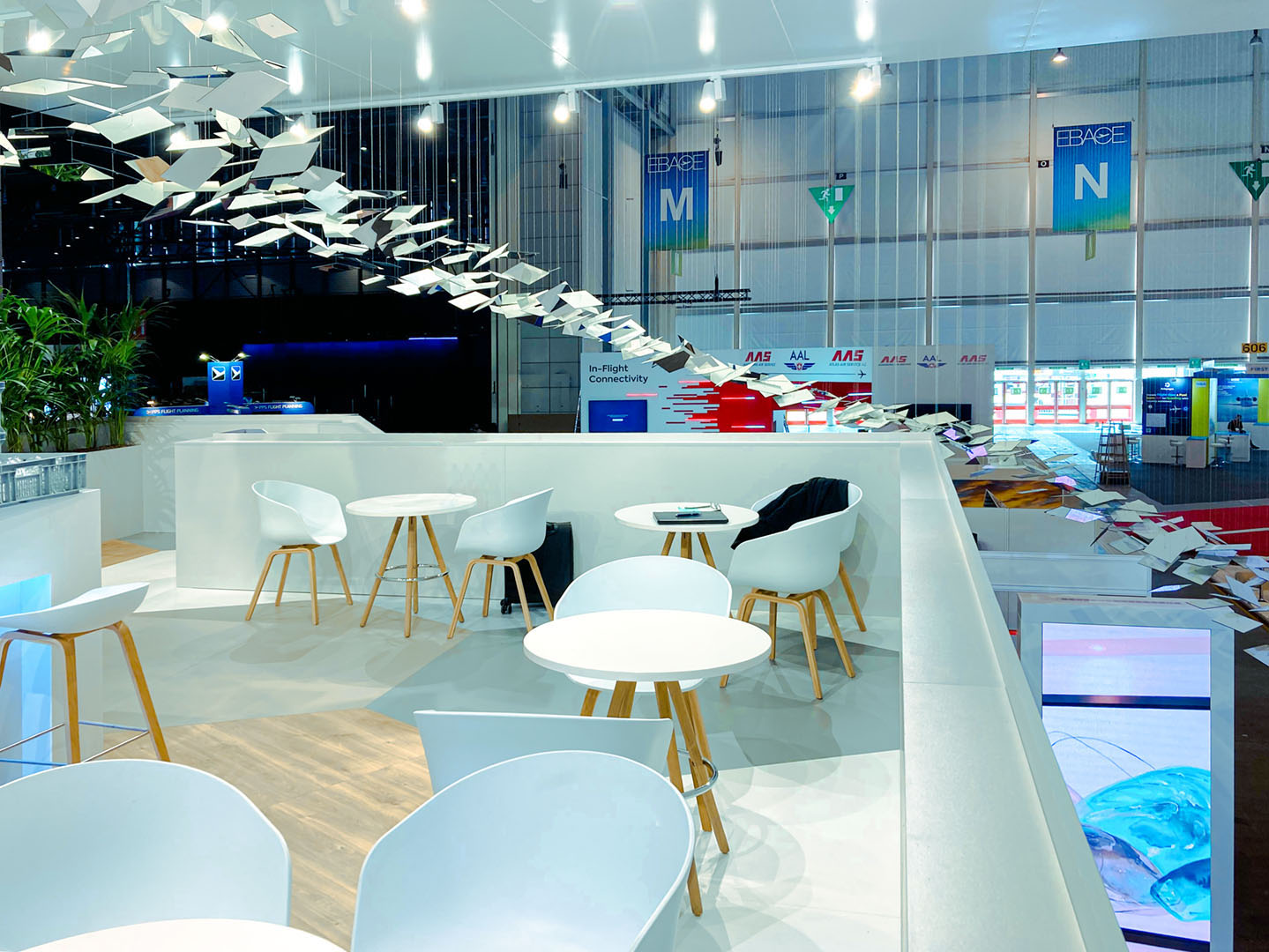 Messestand DC Aviation auf der EBACE