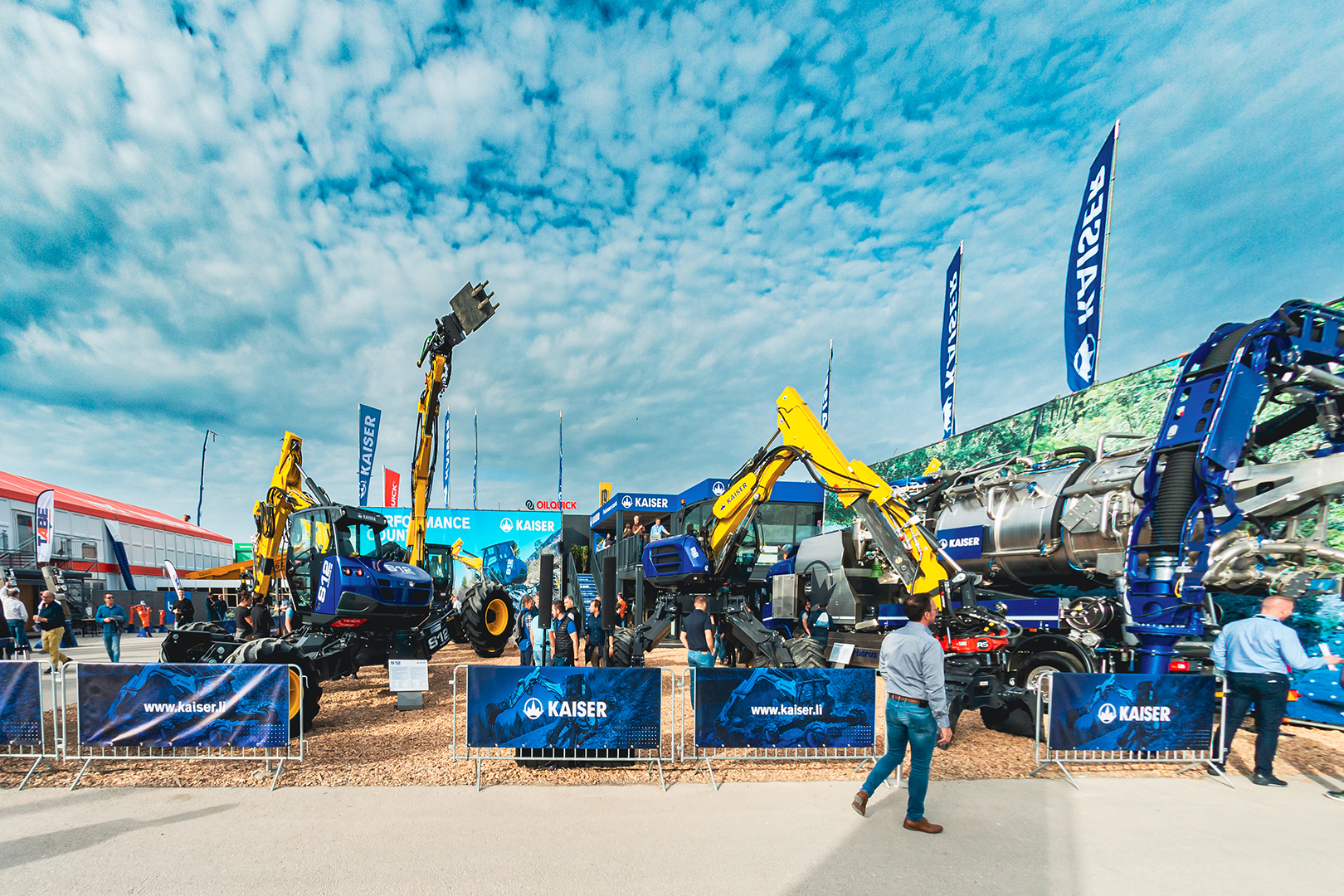Messestand Kaiser auf der bauma Messestand Kaiser auf der bauma