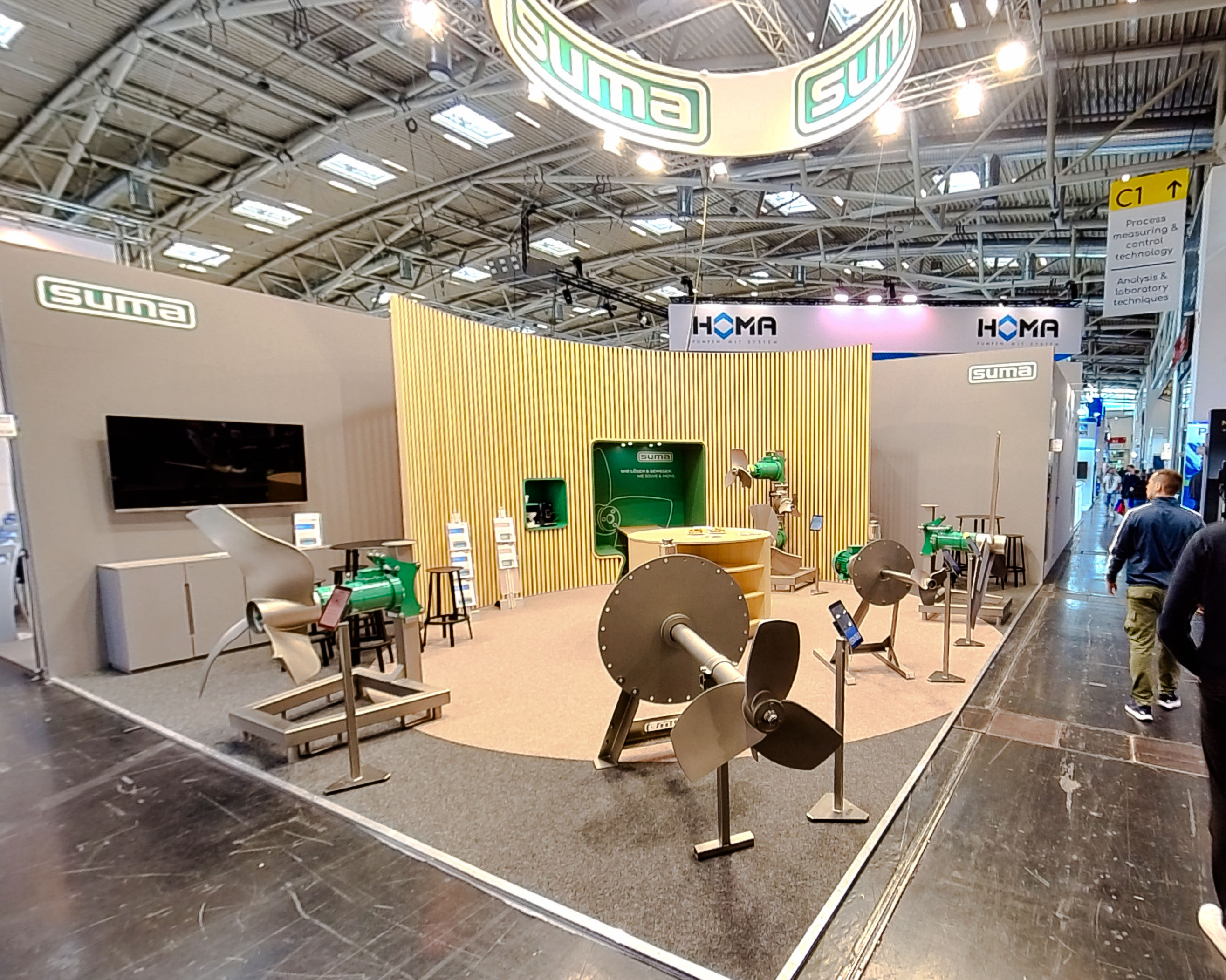Messesauftritt von Suma Rührtechnik auf der IFAT 2024 in München