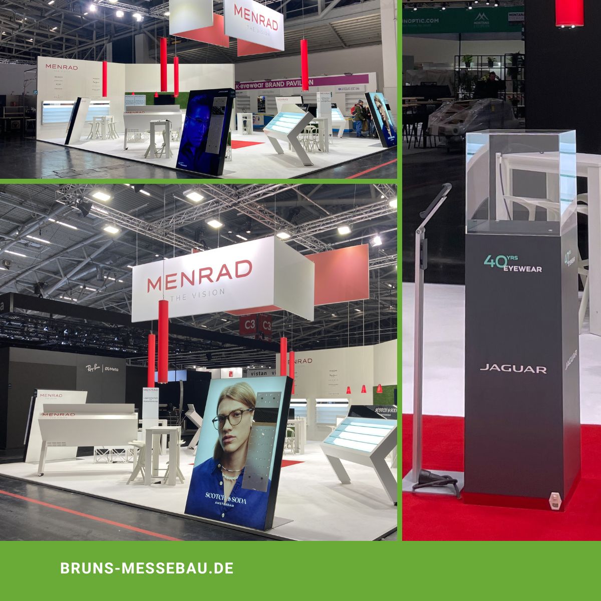 Menrad Messestand auf der opti 2024