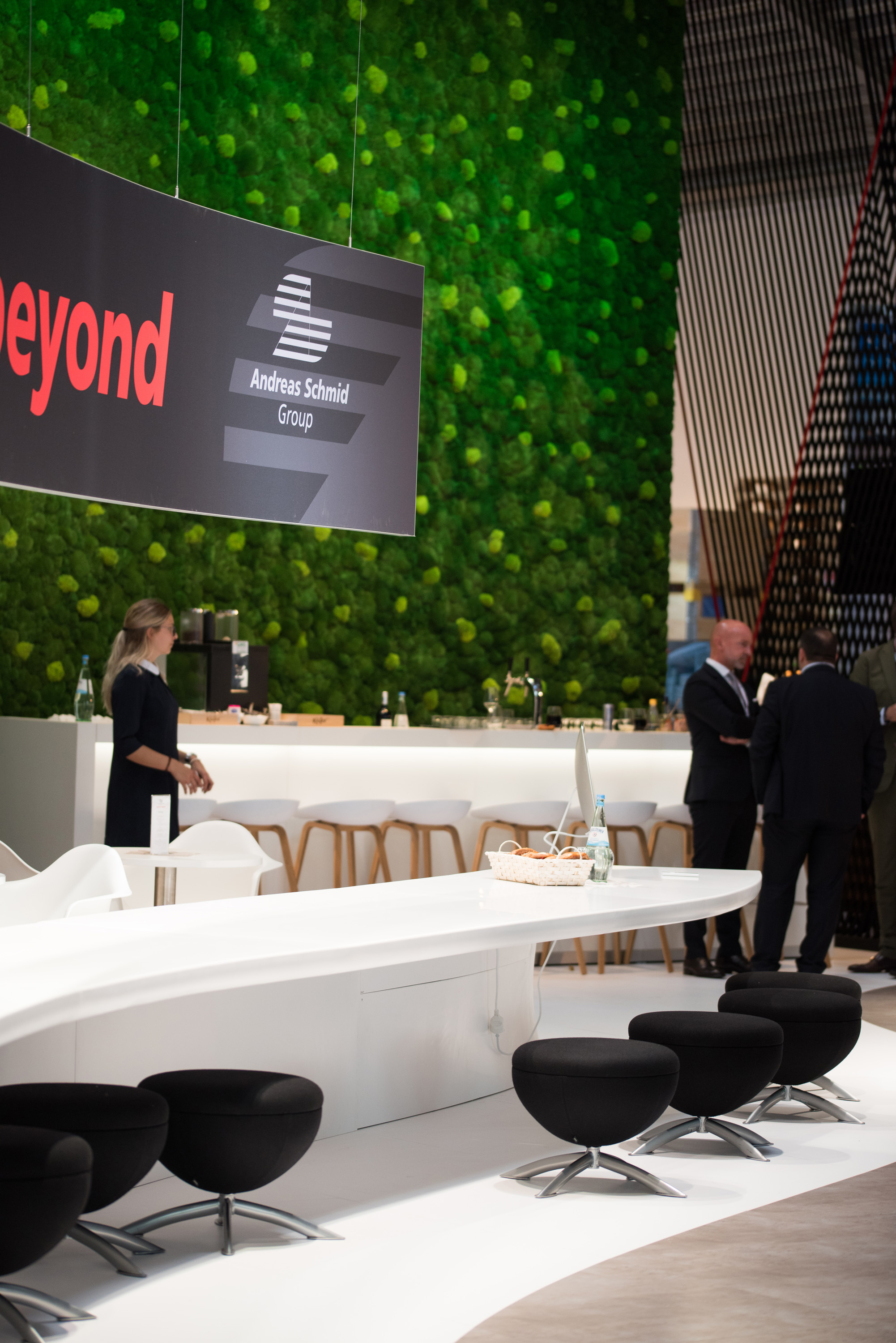 Andreas Schmid Logistik Messestand