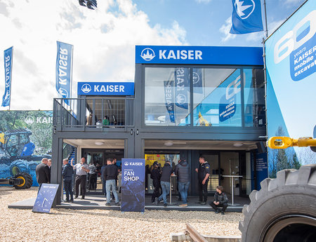 Messestand Kaiser AG auf der bauma