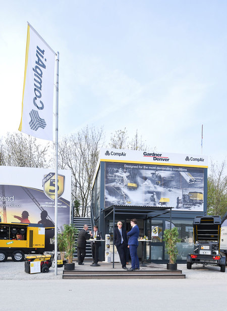 Bauma Messestand