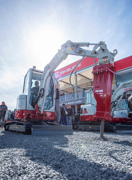 Takeuchi/Wilhelm Schäfer GmbH Messestand