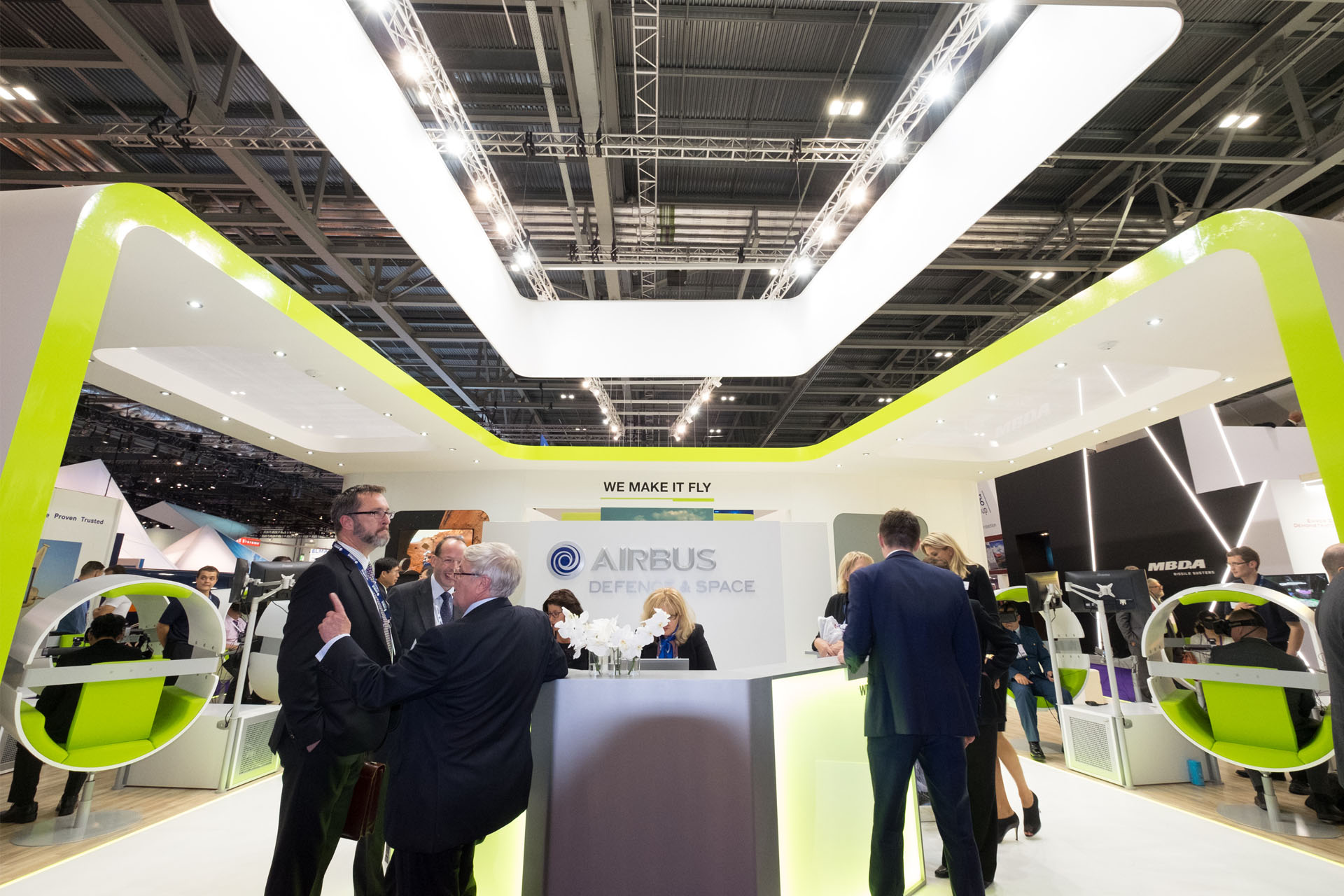 Exponat Messestand