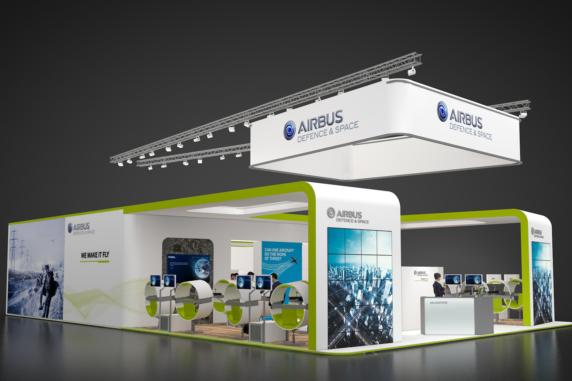 Exponat Messestand