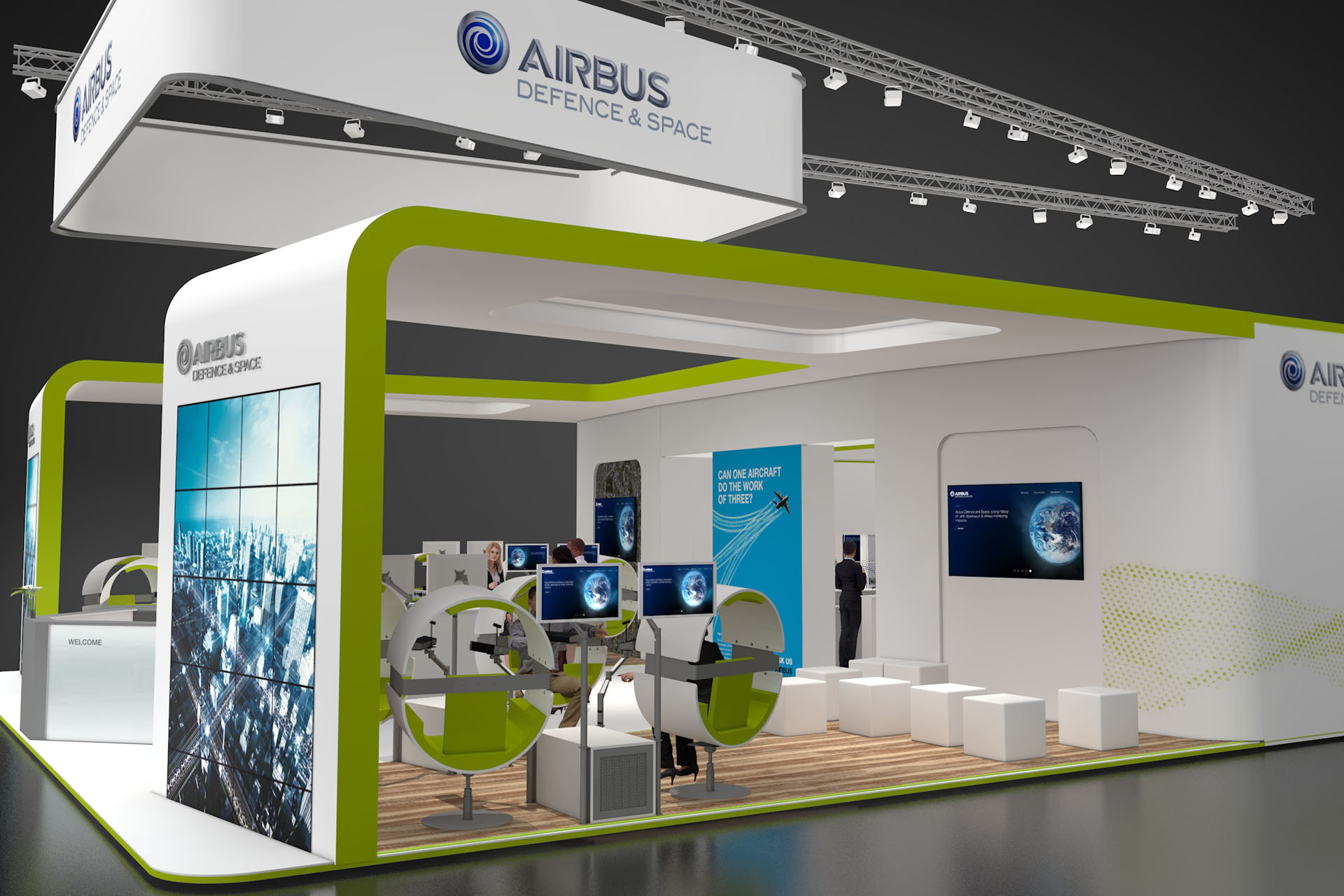 Exponat Messestand