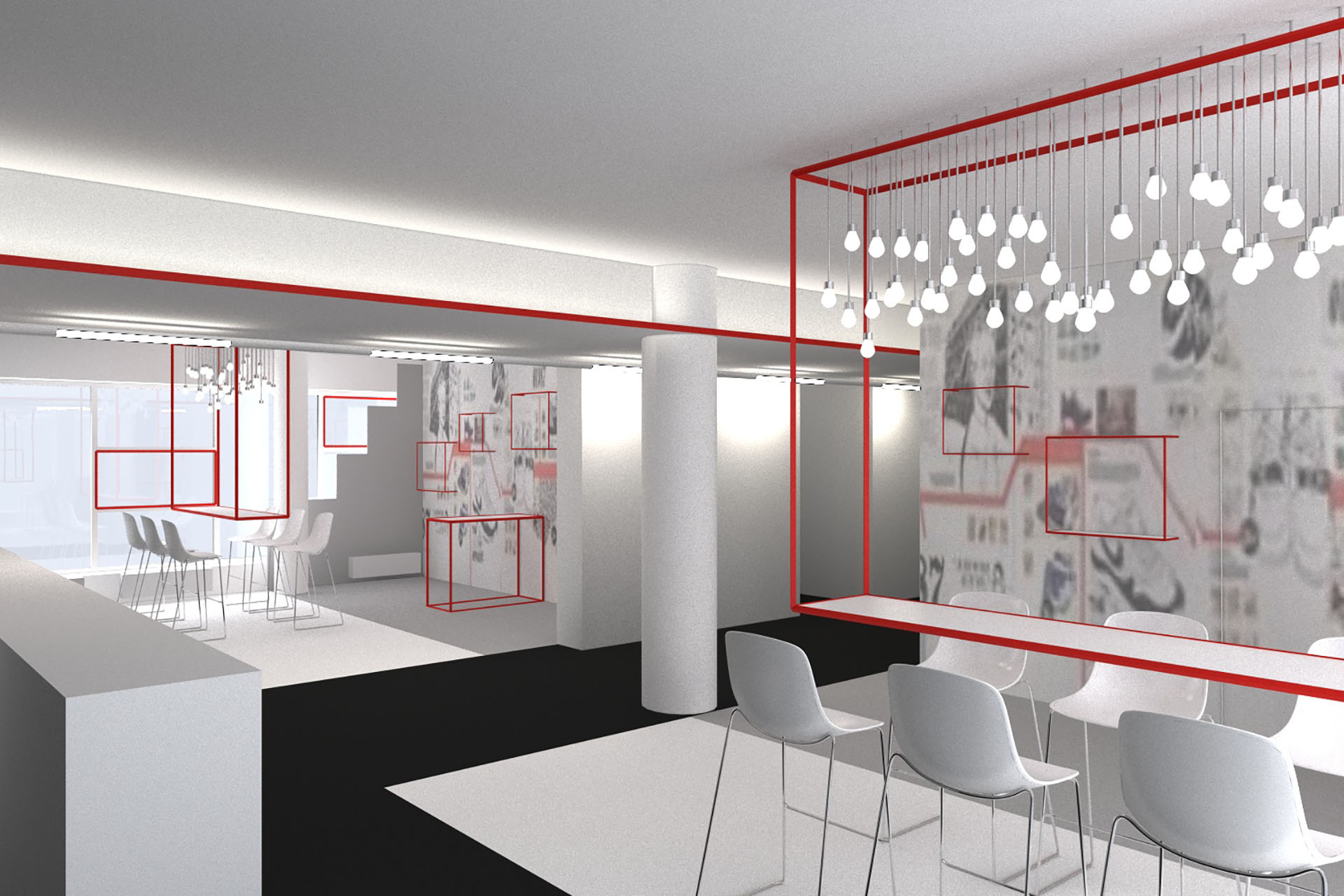 Showroom Innenarchitektur