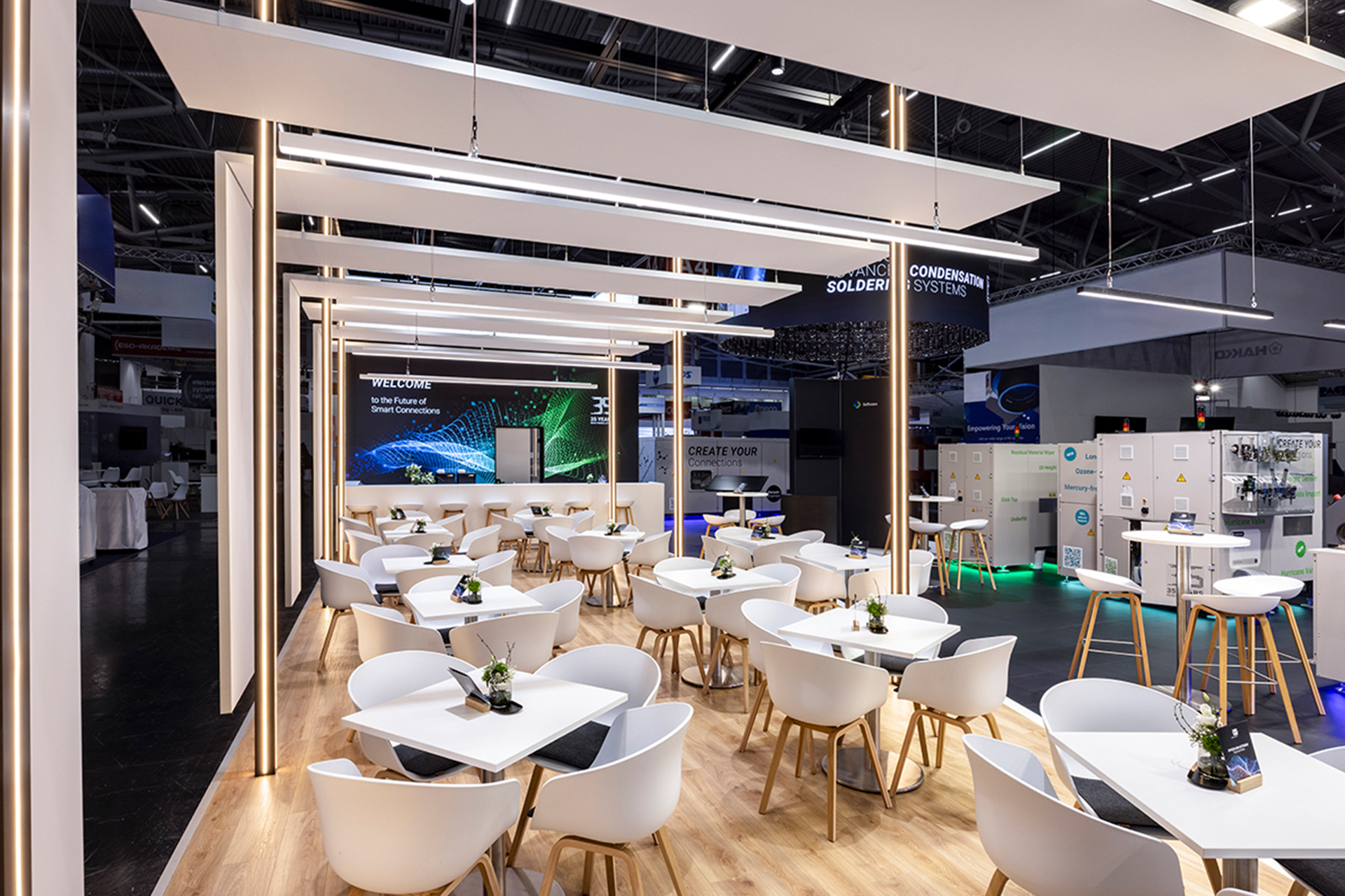 Messestand electronica