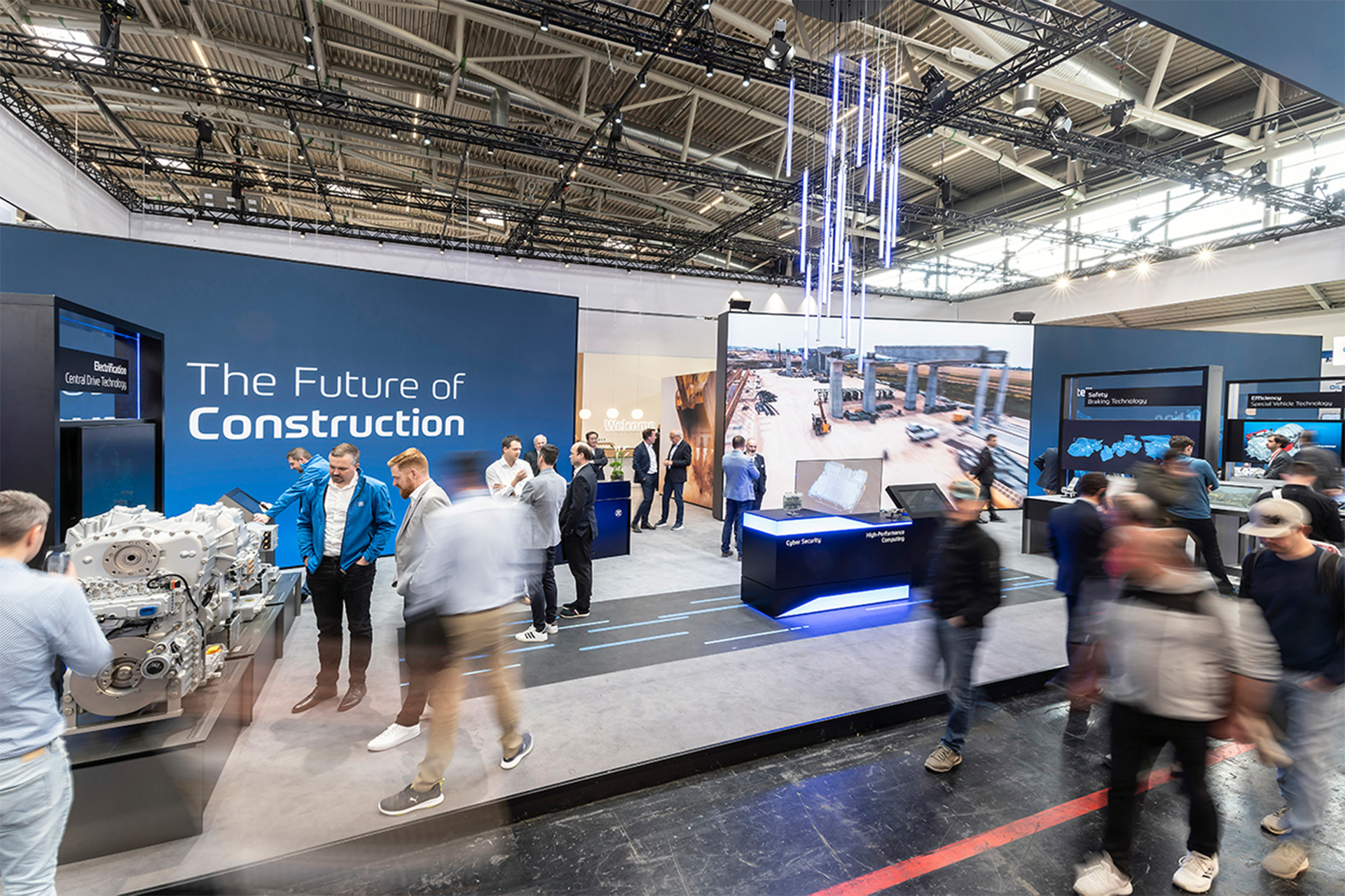 Messestand ZF bauma