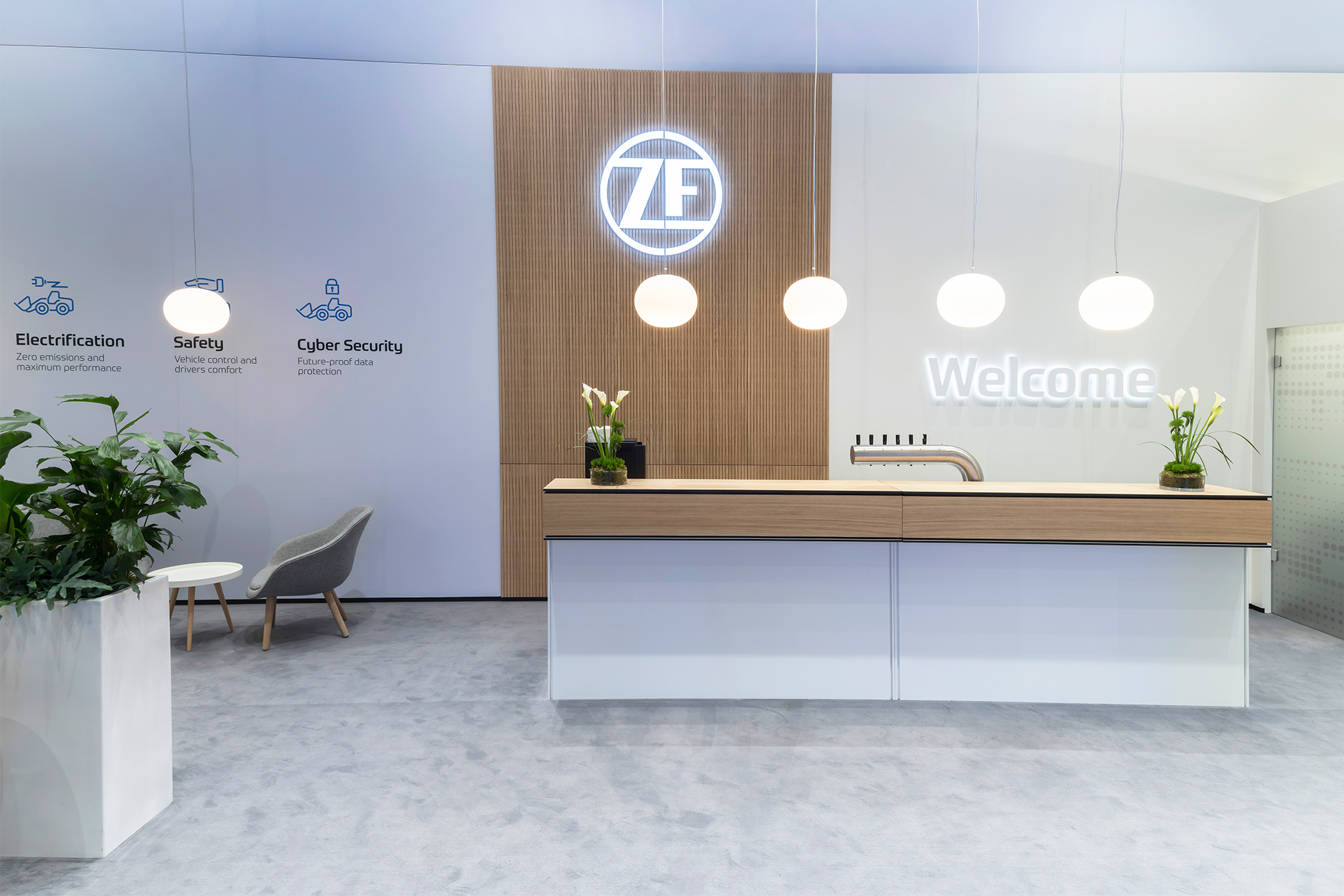 Messestand ZF bauma